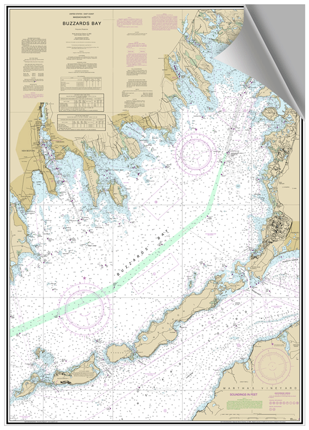 Chart Of Buzzards Bay