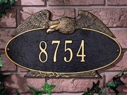 Eagle Oval Wall Plaque