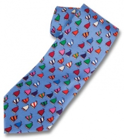 Rainbow Fleet Silk Tie