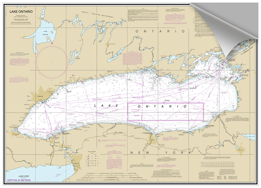 Chart Datum Lake Ontario 