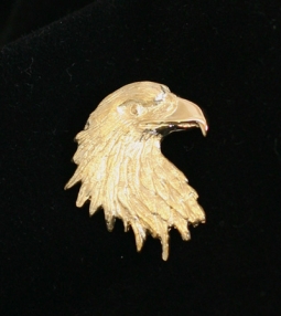 Eagle Pendant 14K